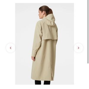 Helly Hansen Jane rain coat beige - SM